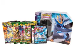 Pokemon TCG Empoleon V Tin-POTENTIALLY EVOLVING SKIES/BRILLIANT STARS✅Sealed🔥 - Image 5