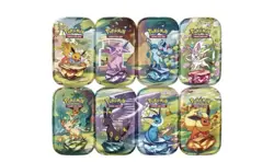 Pokemon Prismatic Mini Tins Set Lot Of 40 Tins Sealed Brand New Open Box In Hand - Image 5