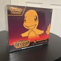 Pokemon Center Obsidian Flames ETB Elite Trainer Box SEALED (minor flaws) - Image 1