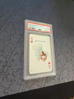 GEM MINT Pokemon: Seaking 4 Of Hearts #119 Silver P/C 2000 RARE - PSA 10 - E114 - Image 5
