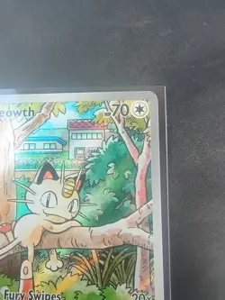 Meowth - Illustration Rare - Phantasmal Flames - Pokemon TCG NM - Image 4
