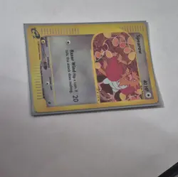 Pokemon TCG Spearow 130/165 Expedition Base Set Common Reverse Holo English 2002 - Image 2