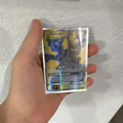 The Pokemon Company Pikachu & Zekrom GX SM-Team Up Full Art Ultra Rare 240 HP 1… - Image 1
