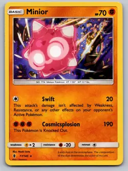 Minior 77/145 Holo Holo Rare Guardians Rising Pokemon Holo LP - Image 1