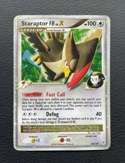 Pokemon Company Staraptor FB LV.X 147/147 Supreme Victors Holo Ultra Rare 2009 - Image 1