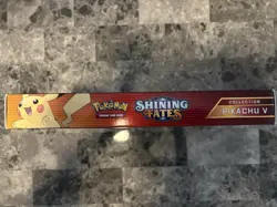 Pokemon Pikachu V Collection Box Shining Fates Brand New/Factory Sealed - Image 4