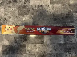 Pokemon Pikachu V Collection Box Shining Fates Brand New/Factory Sealed - Image 5