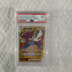 Pokemon 2022 SWSH10 Astral Radiance Hisuian Samurott VSTAR 209/189 PSA 9 - Image 1