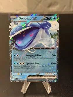 Dondozo ex 066/182 Double Rare Destined Rivals Pokemon Near Mint - Image 1