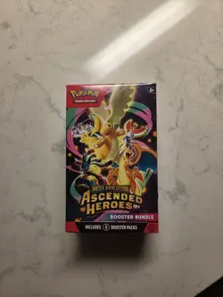 New 2026 POKEMON Mega Evolution "Ascended Heroes" Factory Sealed 6pk Booster Box - Image 3