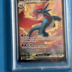 2025 Pokemon Journey Together Salamence ex SIR 187/159 PSA 7 🔥🔥🔥 - Image 3