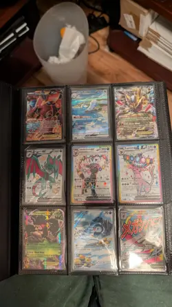 Pokemon Binder Collection Lot Xy Mid Era,Full Art Promo Phantasmal Flames Ect - Image 2