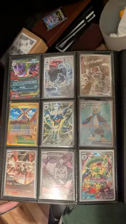 Pokemon Binder Collection Lot Xy Mid Era,Full Art Promo Phantasmal Flames Ect - Image 3