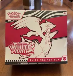 Pokemon TCG: Scarlet & Violet White Flare - Elite Trainer Box (ETB) - SEALED - Image 1