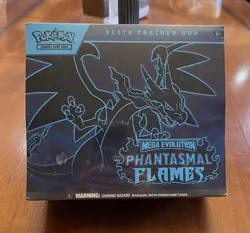 Pokemon Mega Evolution Phantasmal Flames Elite Trainer Box ETB Sealed - Image 1