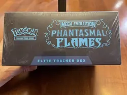 Pokemon Mega Evolution Phantasmal Flames Elite Trainer Box ETB Sealed - Image 3