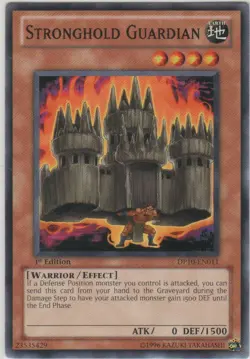 3 x Stronghold Guardian - DP10-EN011 - Common - Unlimited Edition Near Mint, Eng - Image 1