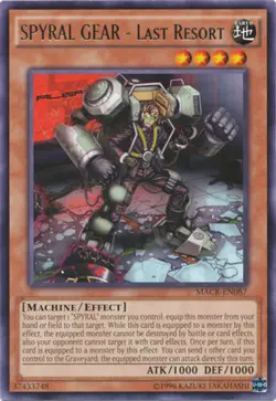 3 x SPYRAL GEAR - Last Resort - MACR-EN087 - Rare - Unlimited Edition Near Mint, - Image 1