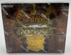 Konami Yu-Gi-Oh! Quarter Century Stampede English 1st Edition Booster Box - Image 1