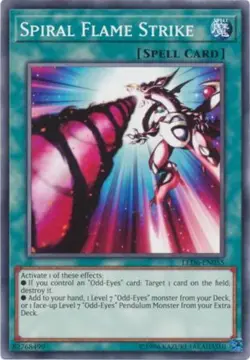 3 x Spiral Flame Strike - LED6-EN055 - Common - Unlimited Edition Near Mint, Eng - Image 1