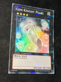 Gem-Knight Pearl - DT06-EN086 - Duel Terminal 6 Super Parallel Rare NM Yugioh - Image 2