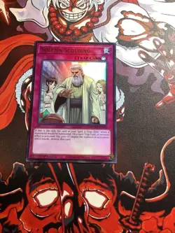 Solemn Scolding-Ultra Rare - 1St Edition - MZMU-EN121 - Maze of Muertos - NM - Image 1