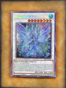 Yugioh Adamancipator Risen - Dragite SESL-EN009 Secret Rare 1st Ed NM - Image 1