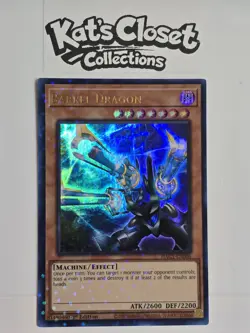 Yu-Gi-Oh Barrel Dragon HAC1-EN006 Ultra Rare 1st Edition Near Mint - Image 1