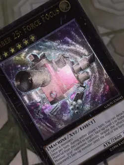 YuGiOh NUMBER 25: FORCE FOCUS Ultimate Rare GAOV-EN045 - Image 2