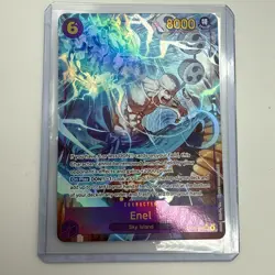 One Piece Enel OP15-118 Alternate Alt Art SEC Adventure on Kami's Island NM - Image 3