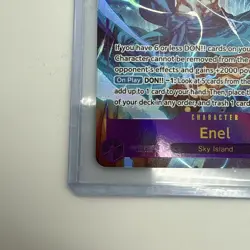 One Piece Enel OP15-118 Alternate Alt Art SEC Adventure on Kami's Island NM - Image 4