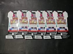 Pokemon Scarlet & Violet Obsidian Flames Sleeved Booster Pack x6 Factory Sealed - Image 2