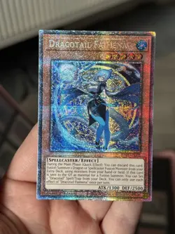 JUSH-EN002 Dracotail Faimena : Starlight Rare Card : 1st Edition YuGiOh TCG - Image 1