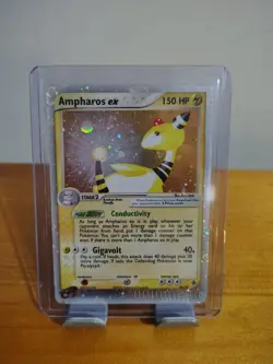 Pokemon TCG Ampharos EX Dragon Ultra Rare Holo Card 89/97 - Image 1