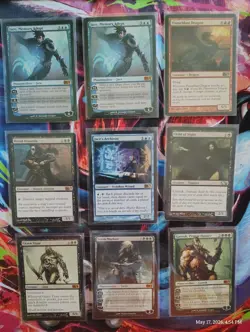 Magic the Gathering Lot(9) Total Cards - Image 1