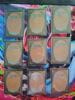 Magic the Gathering Lot(9) Total Cards - Image 2