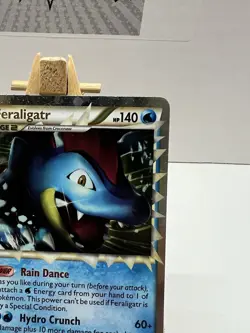 Feraligatr HGSS07 Holo Black Star Promo Pokemon Card 2010 LP LP - Image 2