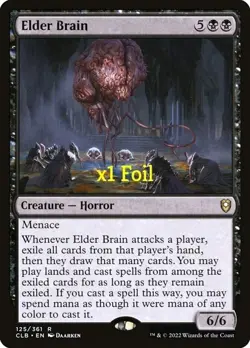 MTG Foil Commander Legends: Battle for Baldur's Gate CLB Elder Brain MINT - Image 1