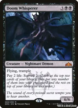 Doom Whisperer [GRN - 69] - LP TCG MTG - Image 1