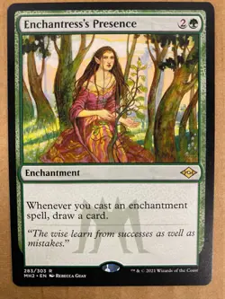 MTG 1x Enchantress's Presence # 283 Modern Horizons 2 Magic the Gathering x1 NM - Image 1