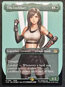 Aerith Gainsborough (Borderless) & Tifa Lockhart (Borderless) Regular LP - Image 2
