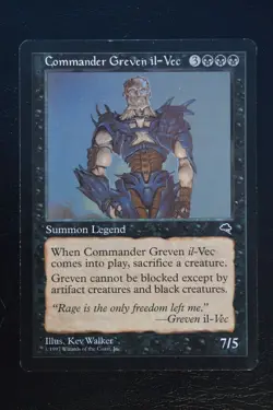 Magic The Gathering MTG COMMANDER GREVEN IL-VEC Tempest LP Lightly Played - Image 1