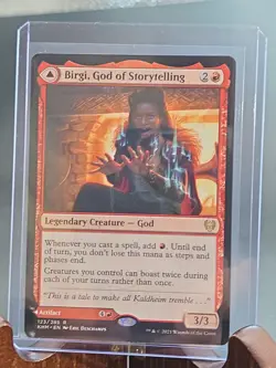 Birgi, God of Storytelling Kaldheim MTG Regular Near Mint - Image 3