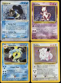 Vintage Pokemon Cards Lot of 16 Holo Rare 1st Edition NH English JPN WOTC HP-DMG - Image 3