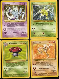 Vintage Pokemon Cards Lot of 16 Holo Rare 1st Edition NH English JPN WOTC HP-DMG - Image 5