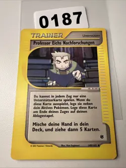 Professor Eichs Nachforschungen 149/165 | Expedition | Deutsch | Pokemon TCG - Image 1