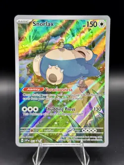Pokemon TCG Snorlax 51/ SV Black Star Promos Near Mint Condition - Image 1