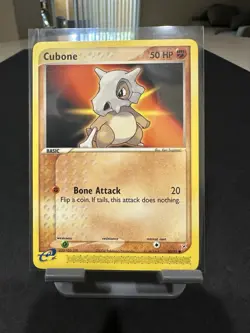Cubone Pokemon TCG Team Magma vs Team Aqua 40/95 Regular Common 50 HP 2004 - Image 2
