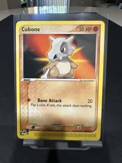 Cubone Pokemon TCG Team Magma vs Team Aqua 40/95 Regular Common 50 HP 2004 - Image 3