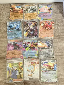 Lot of 12 Rare Pokemon Cards ALL NEAR MINT NO DUPLICATES - Image 1
